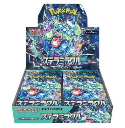 Pokémon Scarlet & Violet Stella Miracle Booster Box (sv7) Japanese