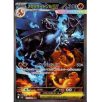 Pokemon card featuring M2 Charizard SAR EX, depicting a dragon surrounded by flames.