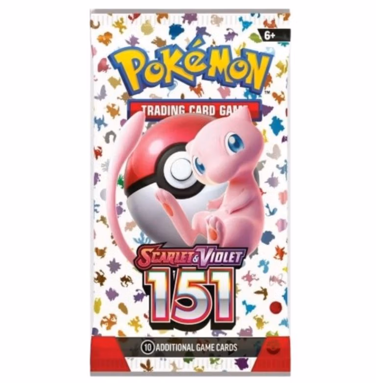 Pokemon Scarlet & Violet 151 secret rare trading card featuring unique artwork and special attributes.