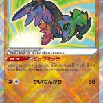 Pokemon card featuring a colorful bird character, showcasing its unique design and abilities.