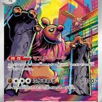 Conkeldurr Japanese Art Rare card #133/086 carrying concrete pillars at a vibrant city construction site.