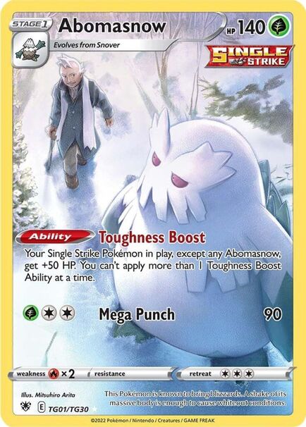 Abomasnow TG01/TG30 – Pokémon Sword & Shield: Astral Radiance