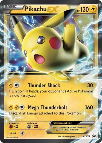 Pikachu EX #XY174 – Pokémon XY PROMO