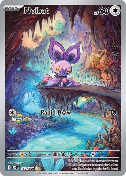 Noibat Illustration Rare #169/159 – Pokémon Scarlet & Violet: Journey Together